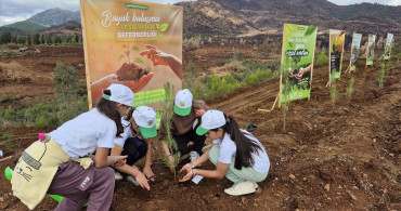 Antalya'da 11 Kasım Milli Ağaçlandırma Günü Etkinlikleri