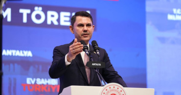 Antalya'da 500 Bin Sosyal Konut Projesi Tanıtıldı