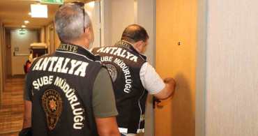 Antalya'da günübirlik konaklama ve araç kiralama denetimi