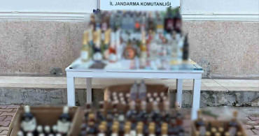 Antalya'da Kaçak Alkol ve Sigara Operasyonu