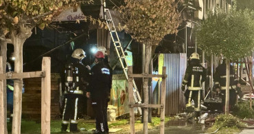 Antalya'da Kafede Yangın Kontrol Altına Alındı