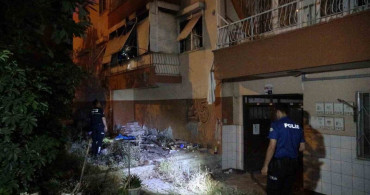 Antalya'da kentsel dönüşümdeki apartmanda yangın paniği