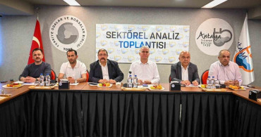 Antalya'da Kurban Bayramı Öncesi Sektörel Toplantı Yapıldı