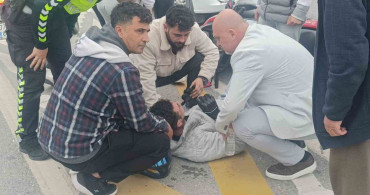 Antalya'da Motosiklet Kazası: Sürücü Şokta