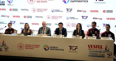 Antalya'da Rekor Katılımla Artistik Cimnastik Dünya Kupası Düzenlendi