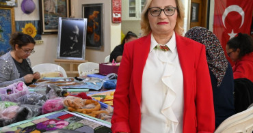 Antalya'da Şehit ve Gazi Yakınları İçin Keçe Sanatı Kursu Başladı