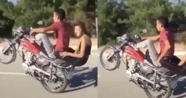 Antalya'da Trafik Magandası Çift Korku Saldı!