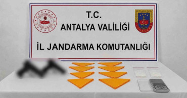 Antalya'da uyuşturucu operasyonunda bir şüpheli tutuklandı