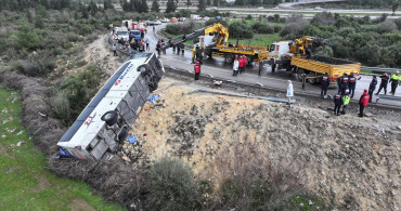 Antalya'da Yolcu Otobüsü Kazasında 10 Ölü