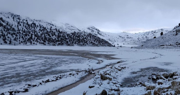 Antalya'nın Yüksek Kesimleri Karla Kaplandı