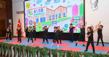 Aosb anaokulu’nda ilk mezuniyet heyecanı
