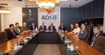 AOSB Yönetimi ve Ukrayna Heyeti İşbirliği İçin Bir Araya Geldi