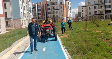 Araban TOKİ’de Yabani Ot ve Haşereyle Mücadele