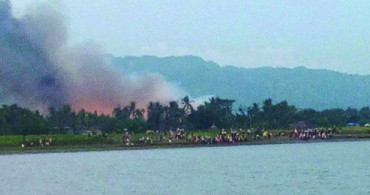 Arakan'da Radikal Gruplar Müslüman Köyündeki Okul ve Dükkanları Kundakladı