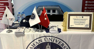 Ardahan Üniversitesi Azerbaycan Eğitim Fuarında