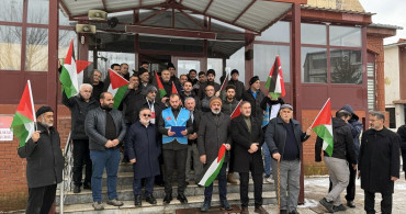 Ardahan'da Gazze Katliamlarına Protesto