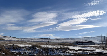 Ardahan'da Hızla Yaygınlaşan Mercek Bulutları