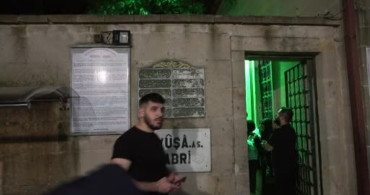 Arefe Günü Yuşa Tepesi'nde Coşku Dolu Ziyaretler