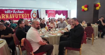 Arnavutköy'de Galatasaraylılar 26. şampiyonluğu ve derneklerinin 10. yılını kutladı