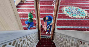 Arnavutköy'deki Camiler Kurban Bayramı'na Hazır