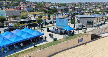 Arnavutköy’ün mavi bayraklı Karaburun sahili, İstanbul’un yeni gözdesi