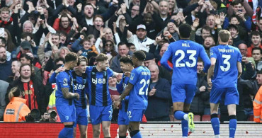 Arsenal, Bournemouth'a Evinde Yenildi