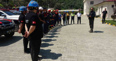 Artvin Barajı'nda Gerçekçi Kurtarma Tatbikatı Düzenlendi
