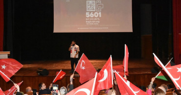 Artvin'de Filistin'e Destek Konseri