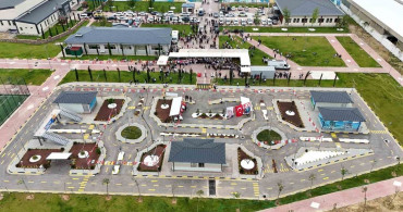 Asarlık trafik eğitim parkuru’nda her gün 50 çocuk kuralları öğreniyor