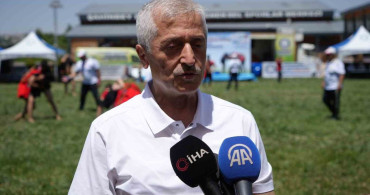 Aşırtmalı aba güreşi Türkiye şampiyonası Şahinbey er meydanında başladı