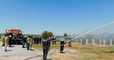 Askeri Personele Orman Yangını Mücadele Eğitimi