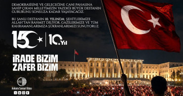 Aso başkanı ardıç: "15 temmuz 2016 gecesi aziz milletimiz, milli iradenin üzerinde hiçbir gücün olamayacağını tüm dünyaya göstermiştir"