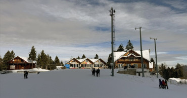 Atabarı Kayak Merkezi Sezonu Açtı