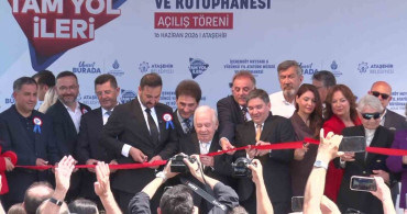 Ataşehir’de yüzüncü yıl Atatürk müzesi ve kütüphanesi ile İçerenköy meydanı açıldı