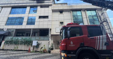 Ataşehir'deki Otel Yangını Kontrol Altına Alındı