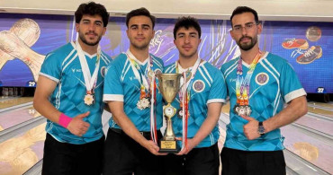 Atatürk Üniversitesi bowlingde Türkiye’nin zirvesine adını yazdırdı