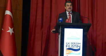 Atatürk Üniversitesi'nde Filistin Konulu İlk Ders Yapıldı
