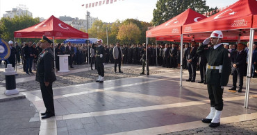 Atatürk'ü Anma Törenleri Gaziantep ve Çevresinde Gerçekleşti
