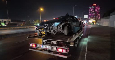 Avcılar'da Alkollü Sürücü Kaza Yaptı