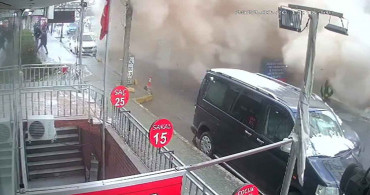Avcılar'da korku dolu anlar! Kontrollü yıkım sırasında bina çöktü: Faciadan dönülen anlar kameralara yansıdı!