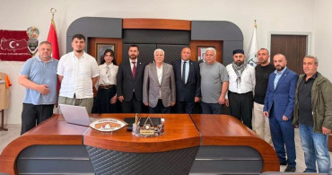 Avrupa Demokratlar Birliği heyetinden Çermik temasları