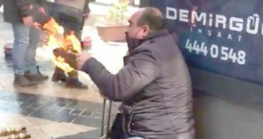 Ayakkabı Boyacısı Zor Anlar Yaşadı