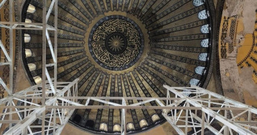 Ayasofya Restorasyonu: AK Parti Heyeti İncelemede