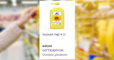 Ayçiçek yağında büyük kampanya: 4 litre ayçiçek yağı 49,54 TL'ye düştü!