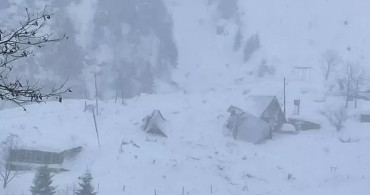 Ayder Yaylası’nda korku dolu anlar