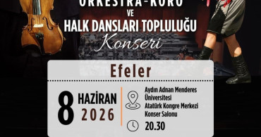 Aydın İl Maarif Koro Sanatseverlerle Buluşuyor