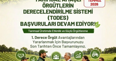 Aydın Tarım İl Müdürlüğü'nden todess başvurusu uyarısı