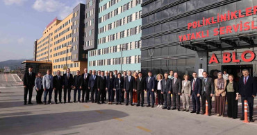 Aydın Valisi Varol Şehir Hastanesi'ni Ziyaret Etti