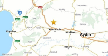 Aydın'da 3.9 büyüklüğünde deprem meydana geldi