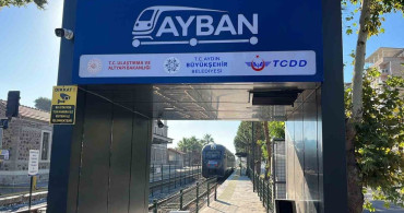 Aydın'da AYBAN tren hattında test sürüşleri başladı